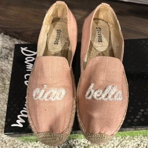 Ciao Bella Soludos Platform Smoking Slipper